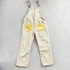 Tchibo TCM Yellow Striped Overalls